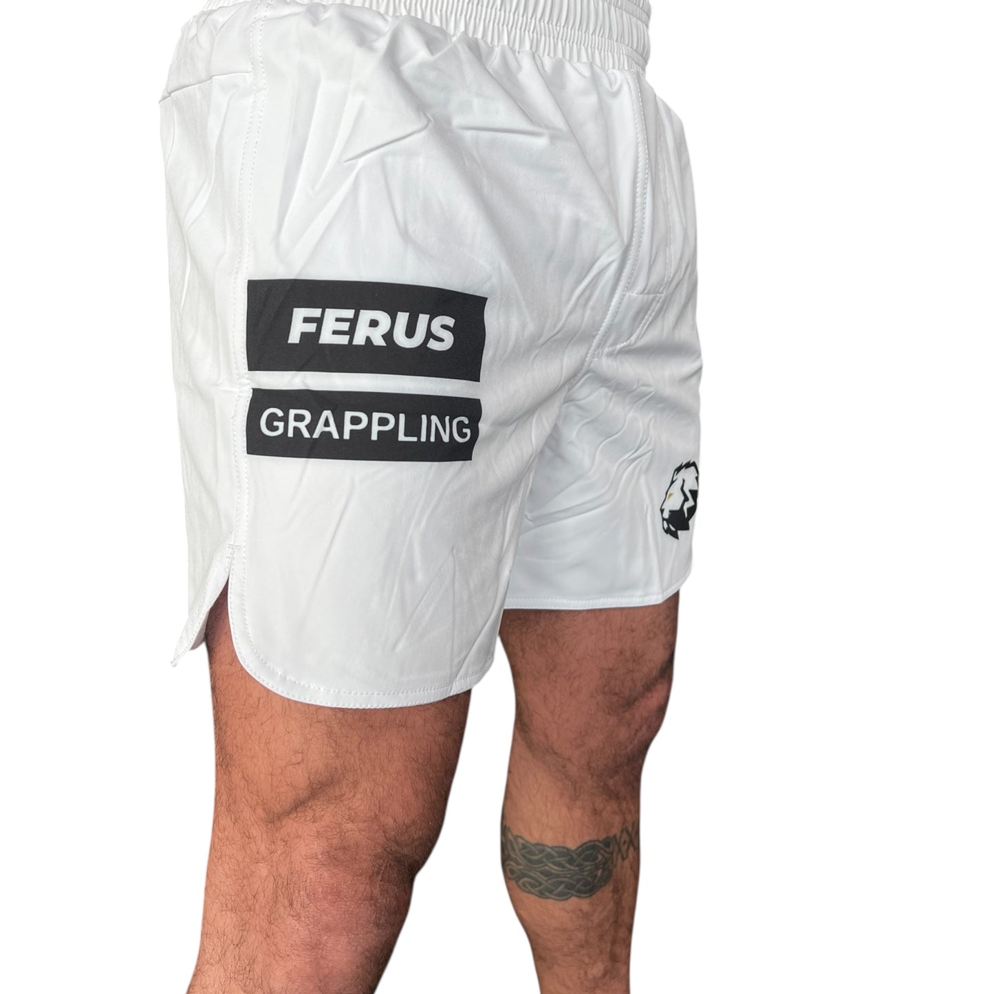 Ferus Combat Shorts - White (AJP Legal)