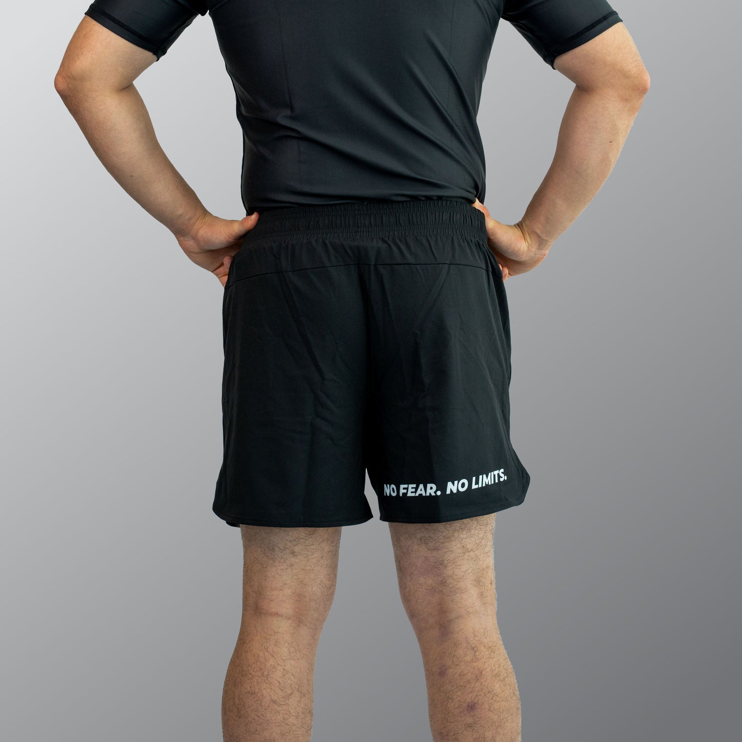 Ferus Unisex Combat Shorts - Black (AJP Legal)