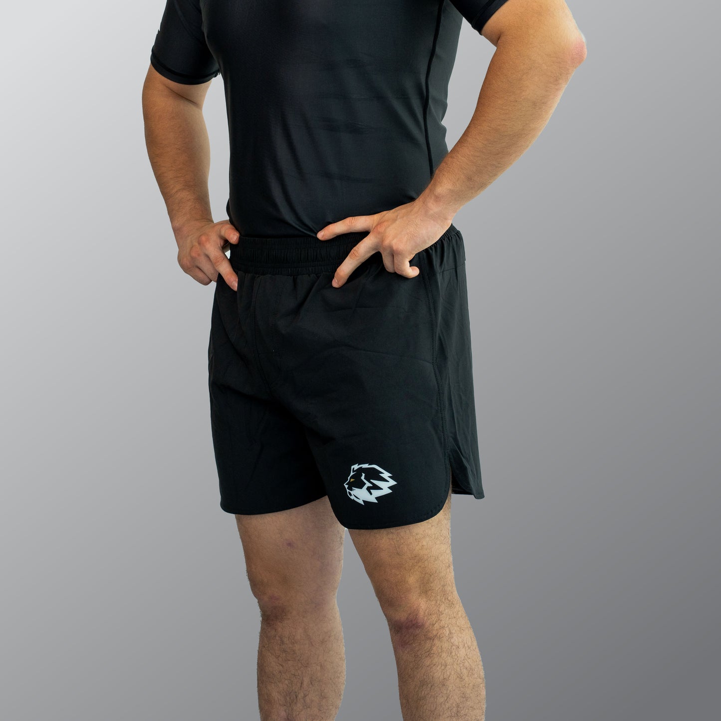 Ferus Unisex Combat Shorts - Black (AJP Legal)