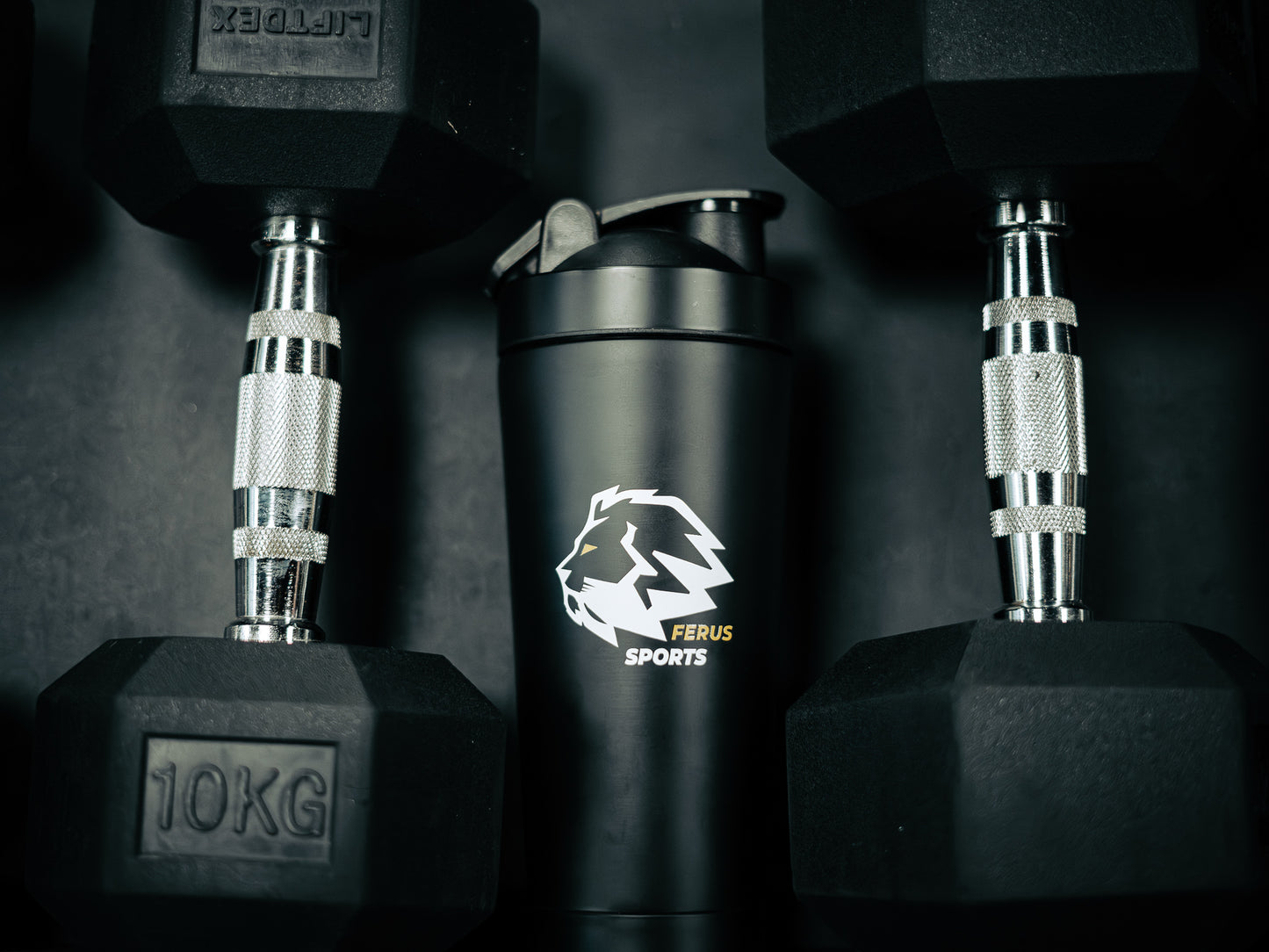 Ferus Stainless Steel Shaker Bottle