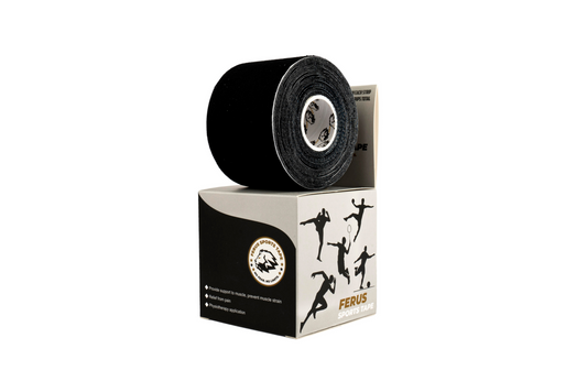 Kinesiology Cotton Tape - Pre Cut Roll with 20 Strips